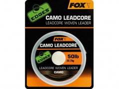 Fox Edges Camo Woven Leadcore Leader 50lb/22,7kg 25m