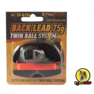 Extra Carp Back Lead Twin Ball - Gramáž: 75 g