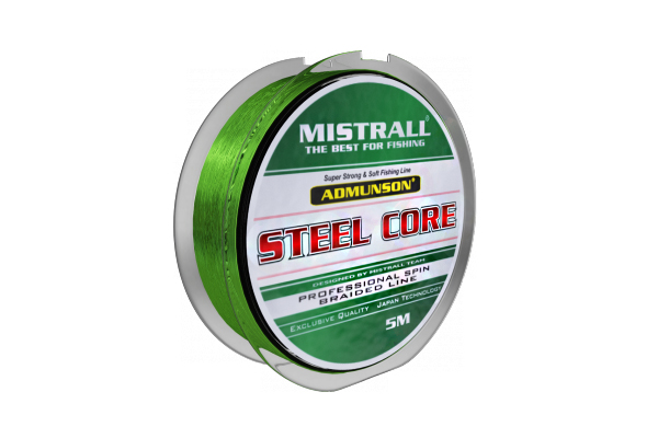 Mistrall Steel core 5m - Varianta: 0,09mm