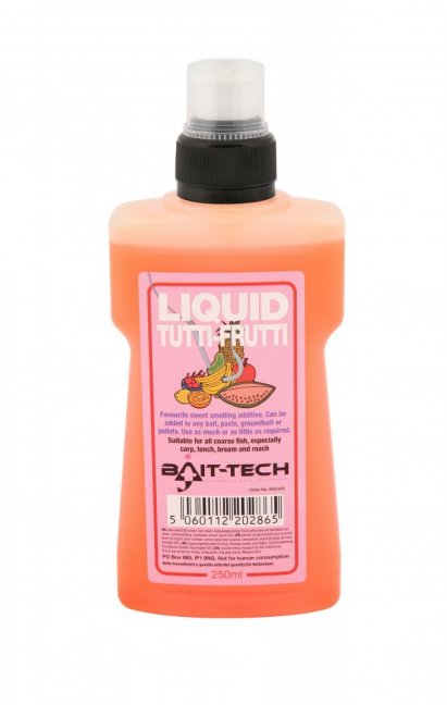 Bait-Tech tekutý posilovač Liquid Tutti Frutti 250ml