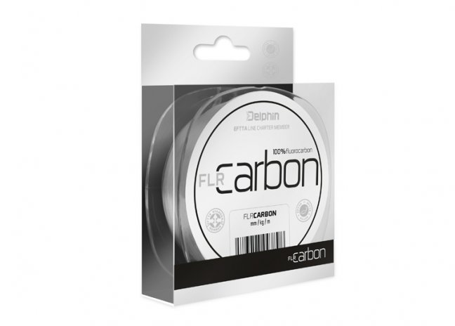 Delphin FLR CARBON - 100% fluorokarbon - Rozměr: 0,40mm 22,2lbs 20m