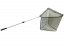 Zfish Podběrák Royal Landing Net 70x70cm - Dĺžka: 180 cm