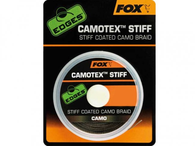 Fox Edges Camotex Stiff Coated Camo Braid 20m - Varianta: 35lb/20m