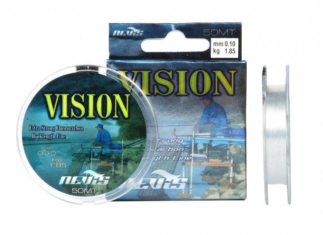 NEVIS Vision 50m - transparentní - Velikost: 0.08mm/1,25 kg