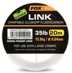 Fox Edges Link Crimpable Illusion Fluorocarbon 20m