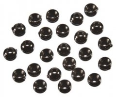 Fekete gyöngyök - Beads Black 2,0 mm / 100 db