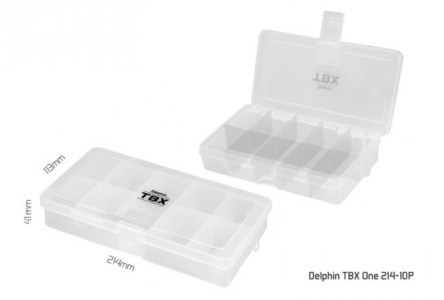 Krabica Delphin TBX One - Rozmer: 162x86x35mm, Varianta: 162-10P