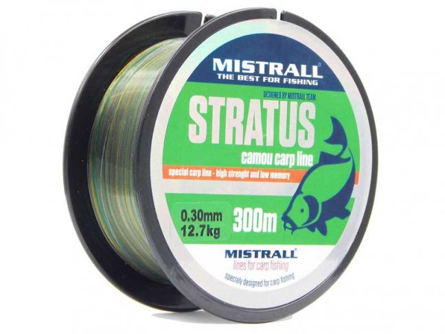 Mistrall Stratus Carp camou 300m - Varianta: 0,25mm/7,70kg