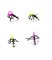PB PRODUCTS Super strong Zig insects yellow/pink