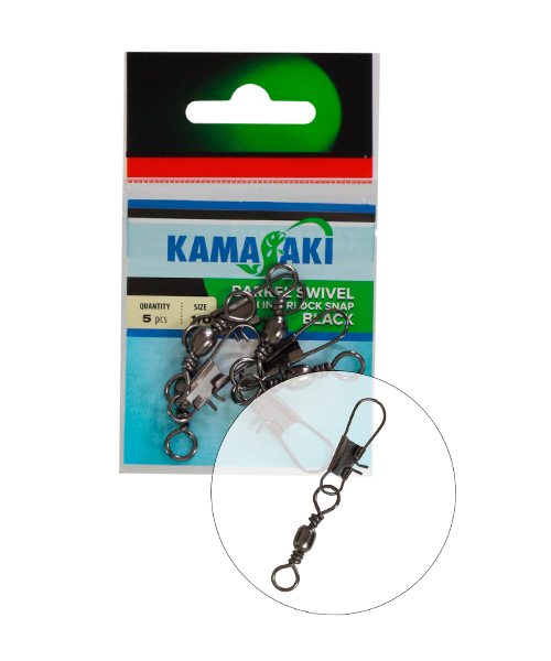 Kamasaki obratlík s karabínkou - Varianta: 1-6Ks/bal