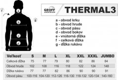 Thermal 3 pulovr Geoff Anderson - černý