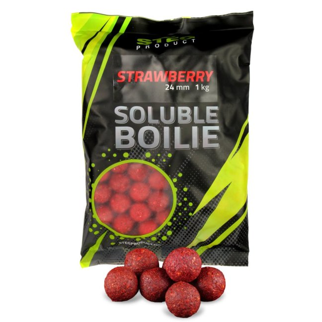 Stég Product Soluble Boilie 24mm 1kg - Varianta: Fruit mix