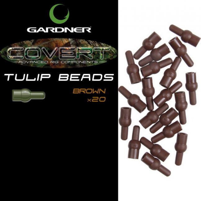 Gardner Zarážky Covert Tulip Beads - Varianta: Brown ( hnědé)
