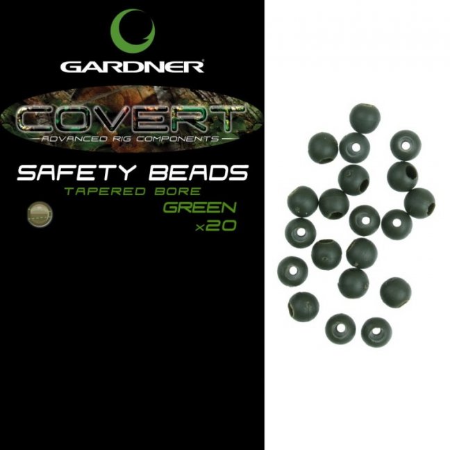 Gardner Zarážky Covert Safety Beads - Varianta: Brown ( hnědá)