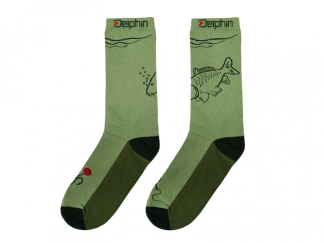 Ponožky Delphin CARP - Rozměr: veľ. 41-46