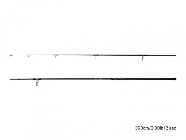 Kaprový prút Delphin INQVISITOR - Rozmer: 360cm/3.00lbs/2 diely