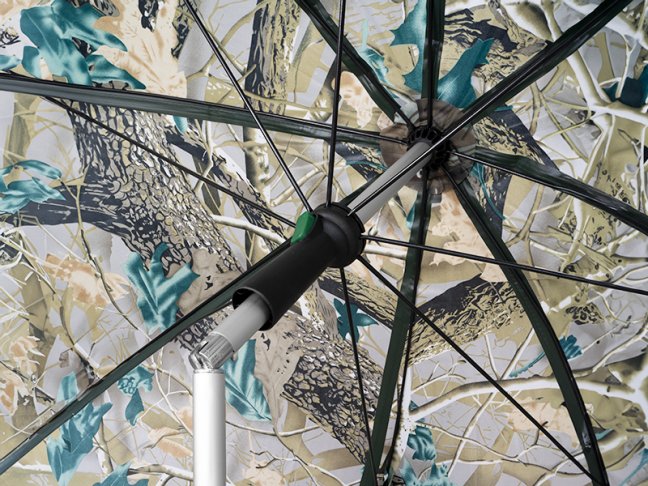 Dáždnik s bočnicou Delphin CLASSA CAMO 250cm